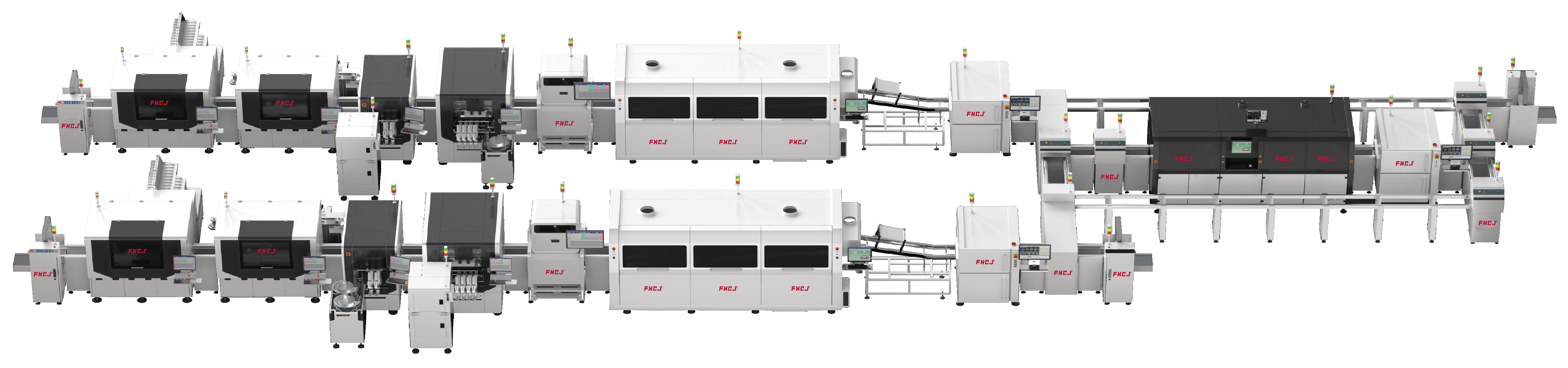 THT整機產(chǎn)線方案，SMT視覺&焊接設(shè)備